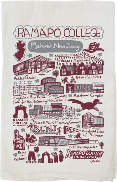 Ramapo College of New Jersey Kitchen Towel