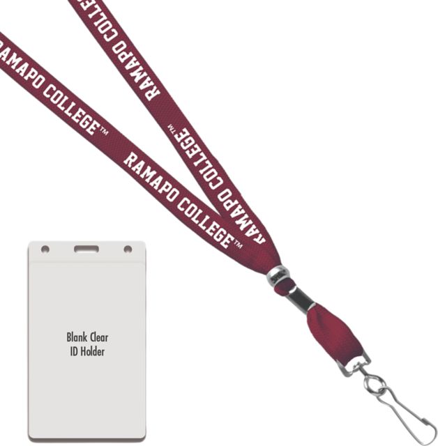 Ramapo College of New Jersey Card Dispenser Lanyard