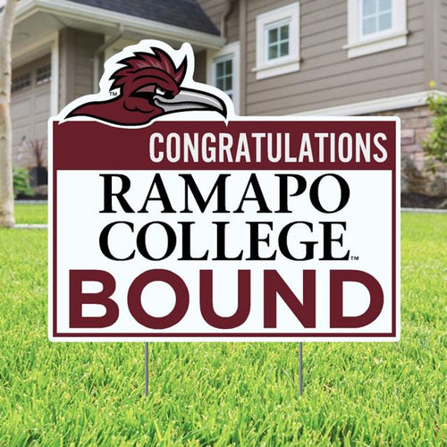 Ramapo College of New Jersey Bound 22 x 19 Lawn Sign