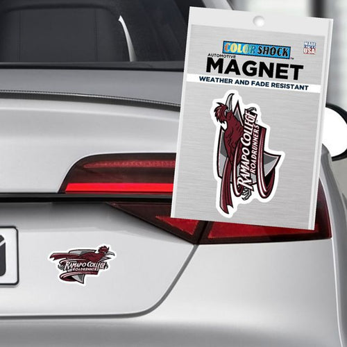Ramapo College of New Jersey Roadrunners 4 x 4 Magnet