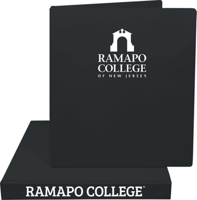 Ramapo College of New Jersey 1'' Vinyl Binder