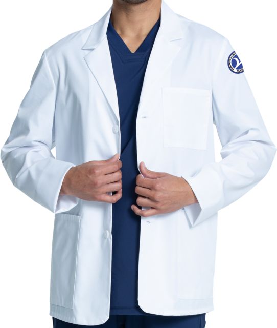 Mens 30in White Lab Coat - ONLINE ONLY