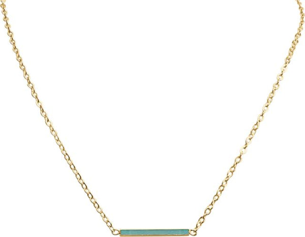NK SMALL PENDANT BAR GOLD
